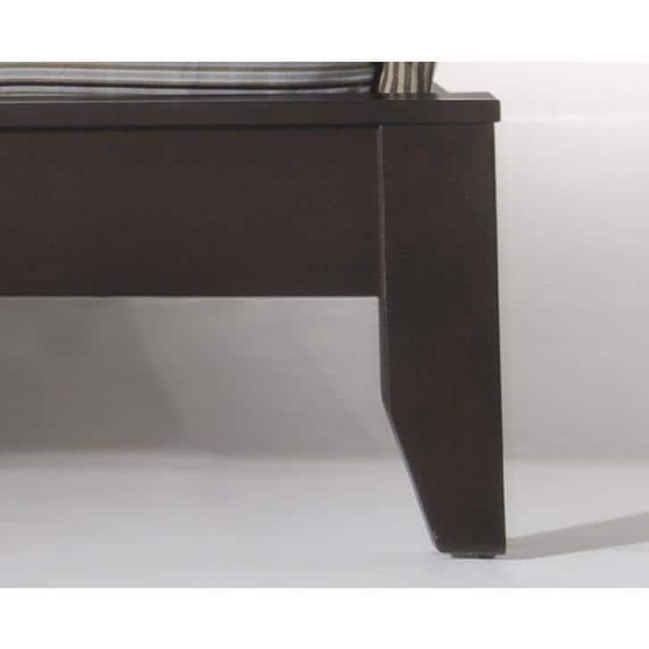 Acme Furniture Madison Eastern King Panel Bed in Espresso Rubberwood, Eastern King
