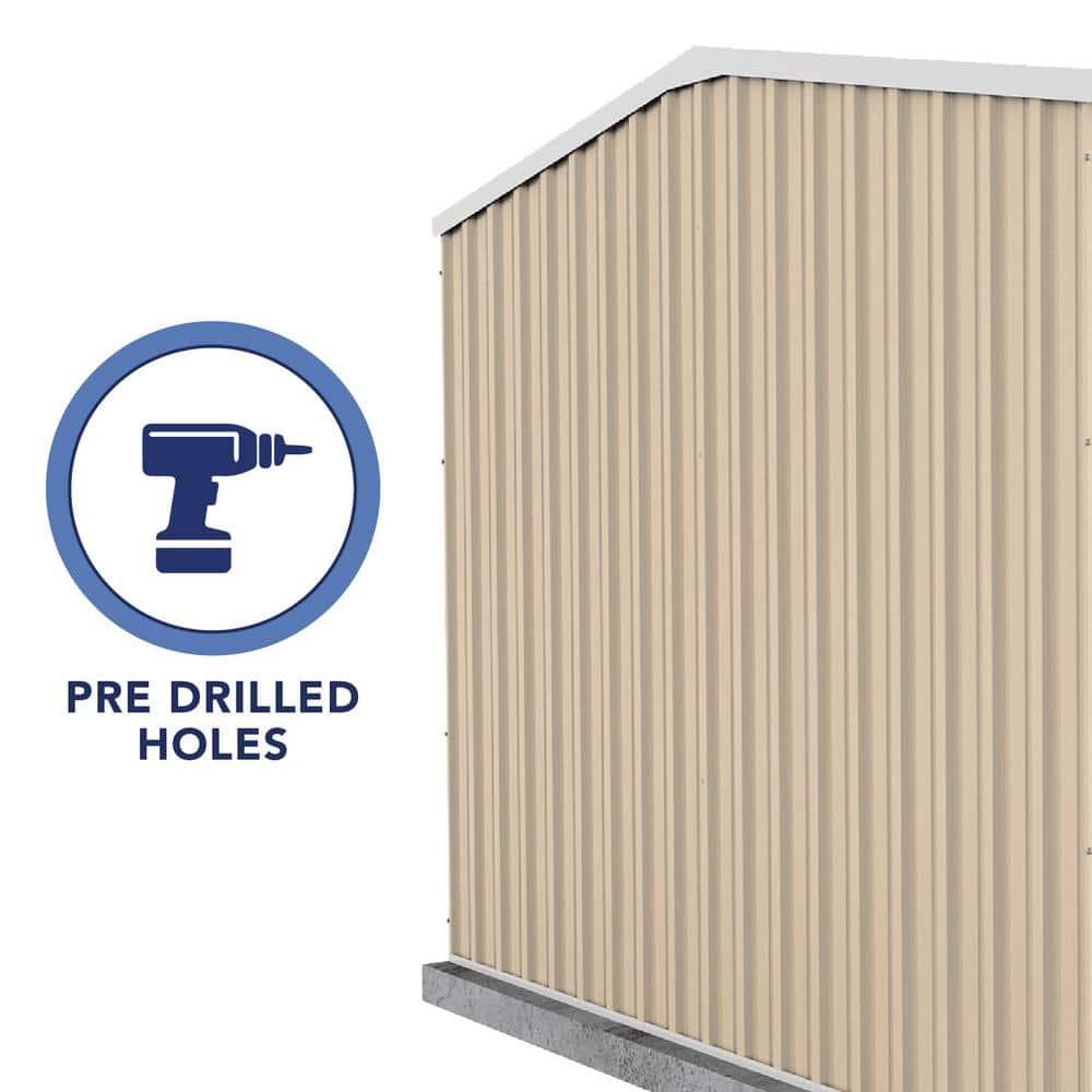 Absco Absco Premier 10 ft. W x 10 ft. D Metal Storage Shed