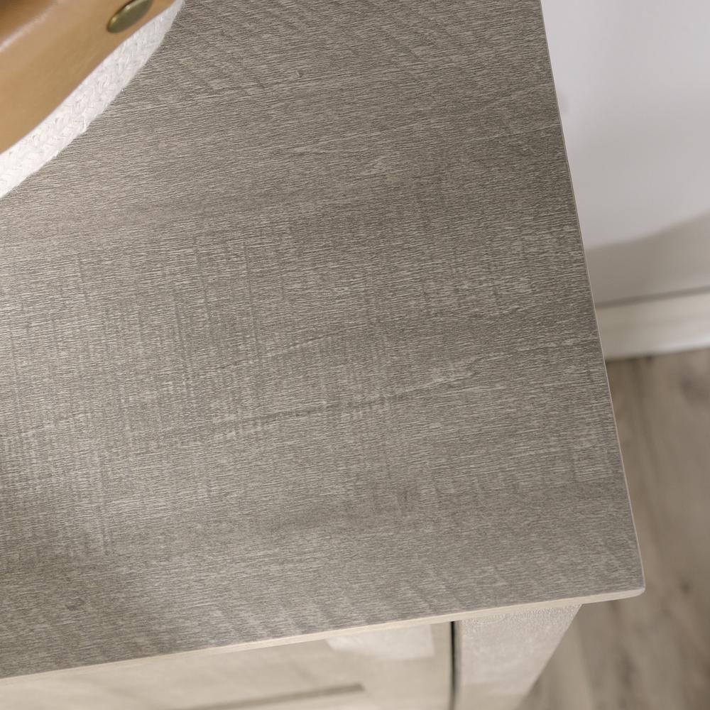 Storage Cabinet with Sliding Door Spring Maple - Sauder: Farmhouse Style, 8 Adjustable Shelves, MDF Construction