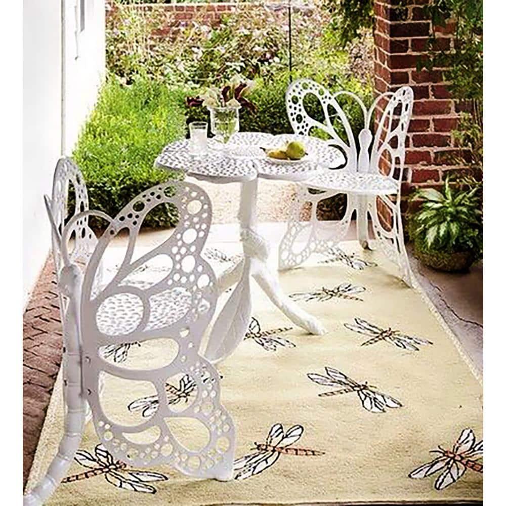 Gracie Oaks Whaley 2 - Person Metal Patio Dining Set