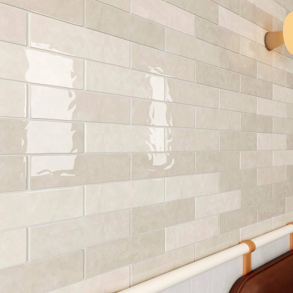 Giorbello Fes 3" x 12" Ceramic Wall & Floor Tile