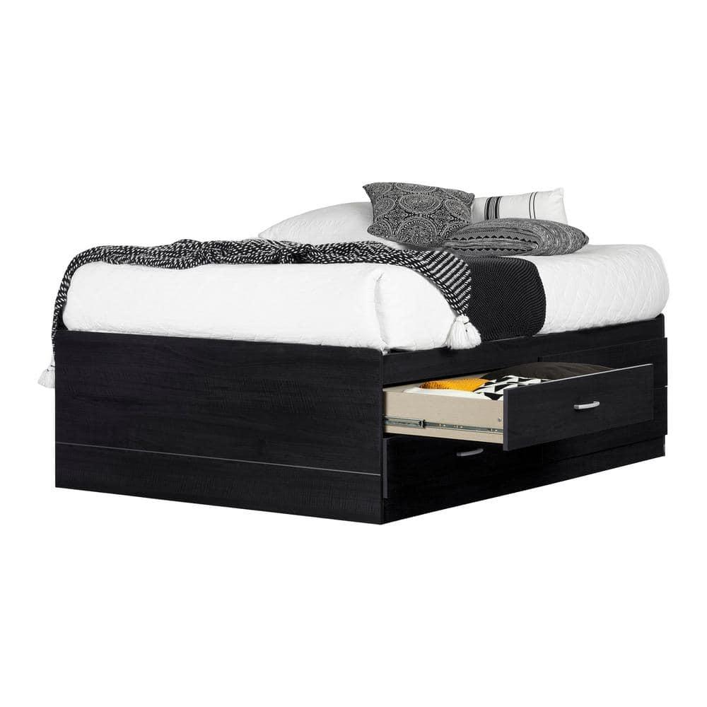 Step One Full Platform Bed with Drawers