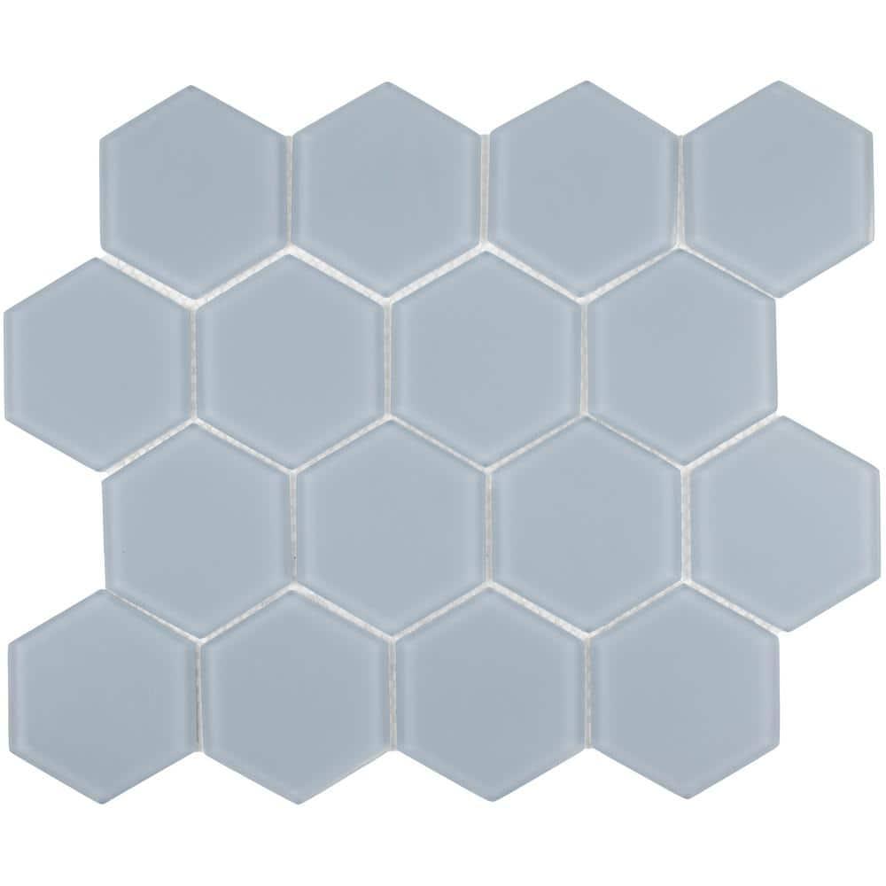 3" Beehive 10.25in.x11.75in. Glass Mosaic Tile