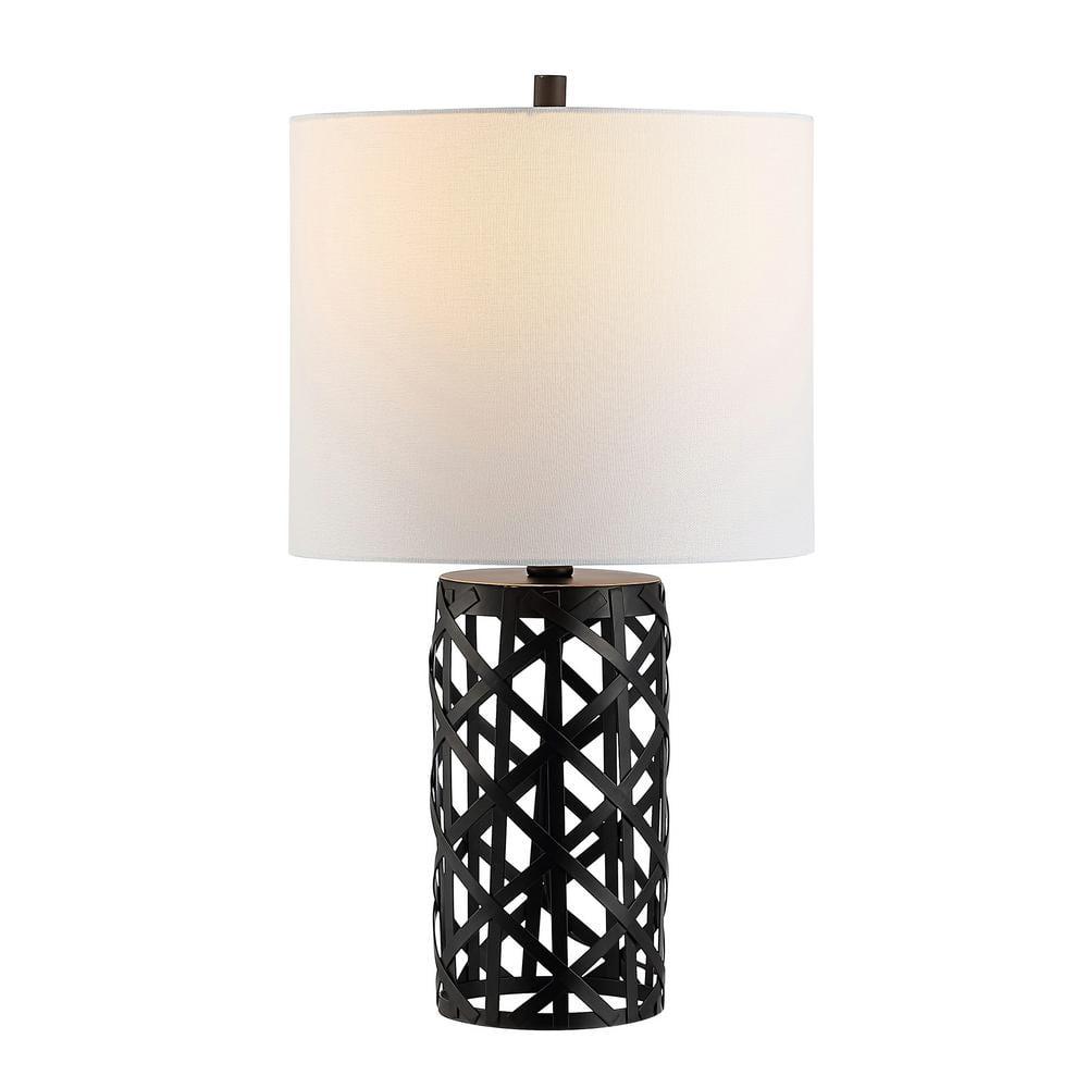 Berny Table Lamp - 22 Inch Height - TBL4264 - Black - Safavieh