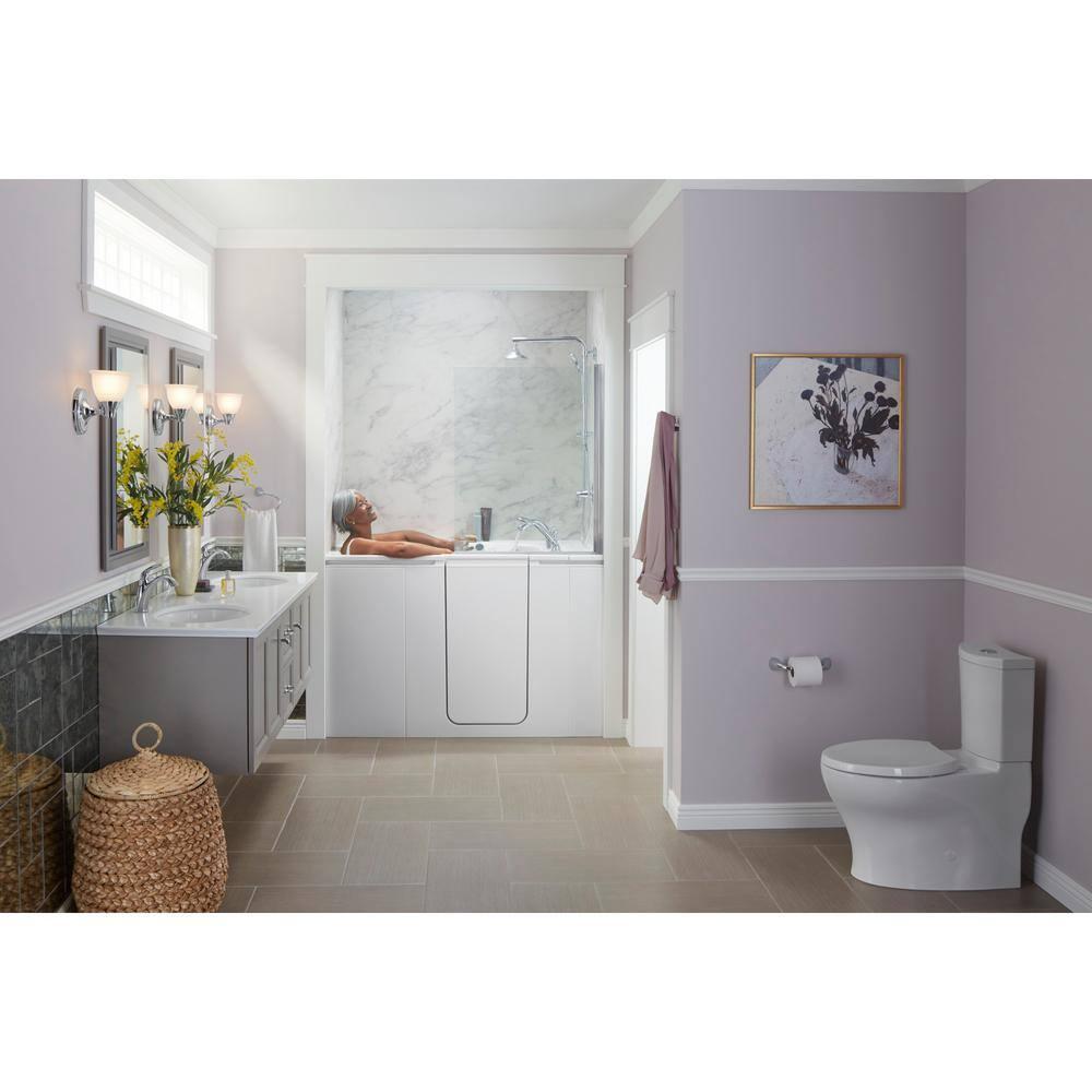 Persuade Dual-Flush Tank One-Piece Toilet (Seat Not Included)