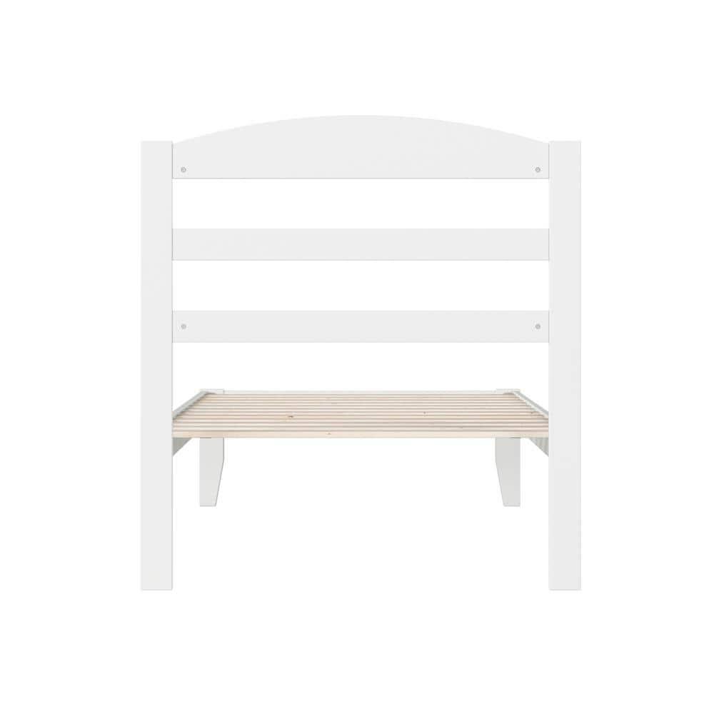 AFI Furnishings Warren Platform Bed T WH