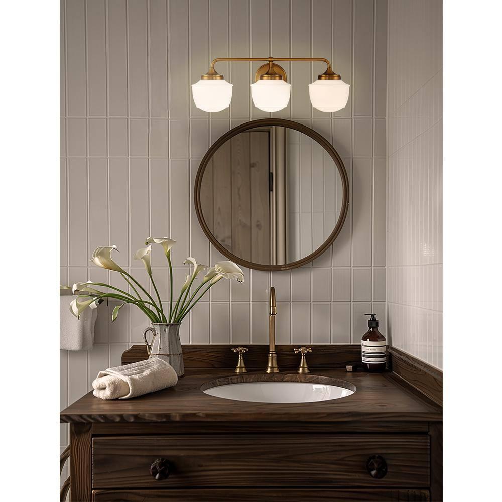 Minka Lavery - Cornwell - 3 Light Bath Vanity-8 Inches Tall and 23 Inches