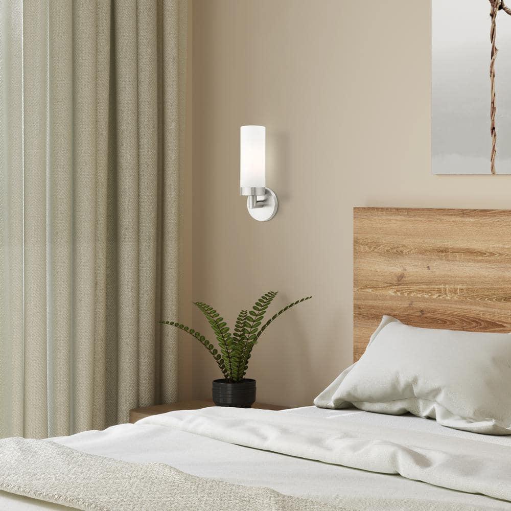 Livex Lighting Aero 1 - Light Sconce in  Brushed Nickel