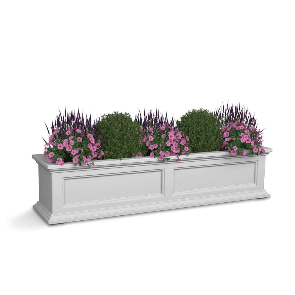 Mayne Inc. Anastasiya Resin Window Box Planter with Water Reservoir