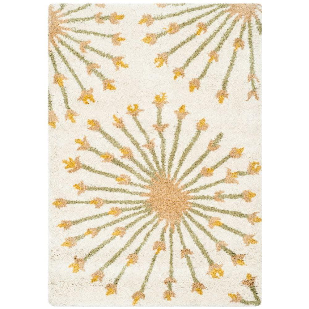 Bella BEL123 Hand Tufted Accent Rug - Beige/Gold - 2'x3' - Safavieh.