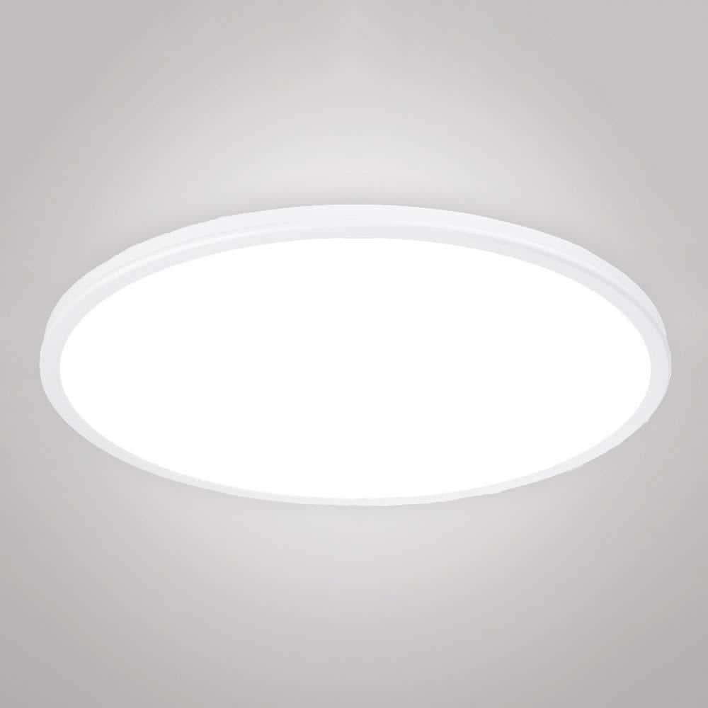 Geos LED Round Low-Profile Flush Mount Light