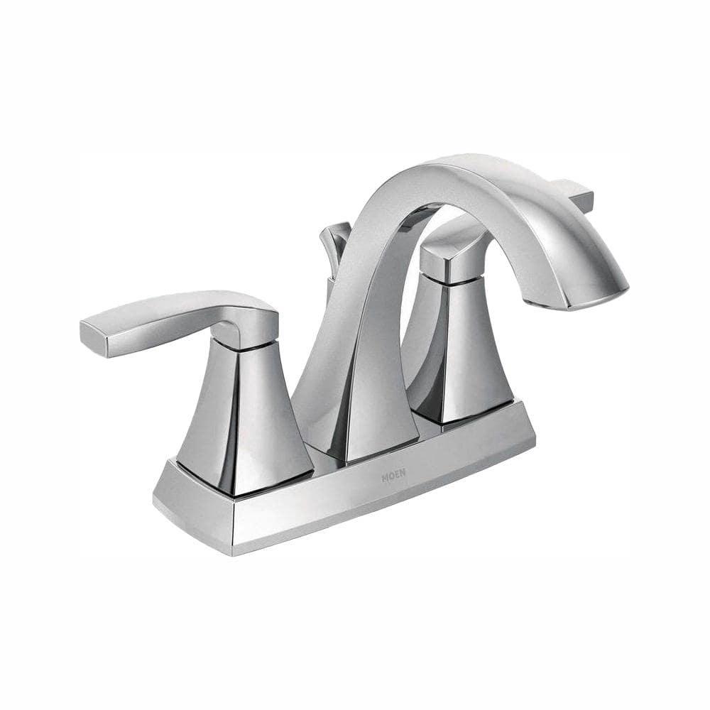 Moen Voss Centerset Bathroom Faucet with Drain Assembly