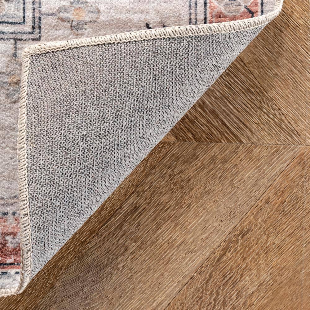 Nuloom Banks Vintage Pet Friendly Machine Washable Area Rug, 8' x 10', Beige