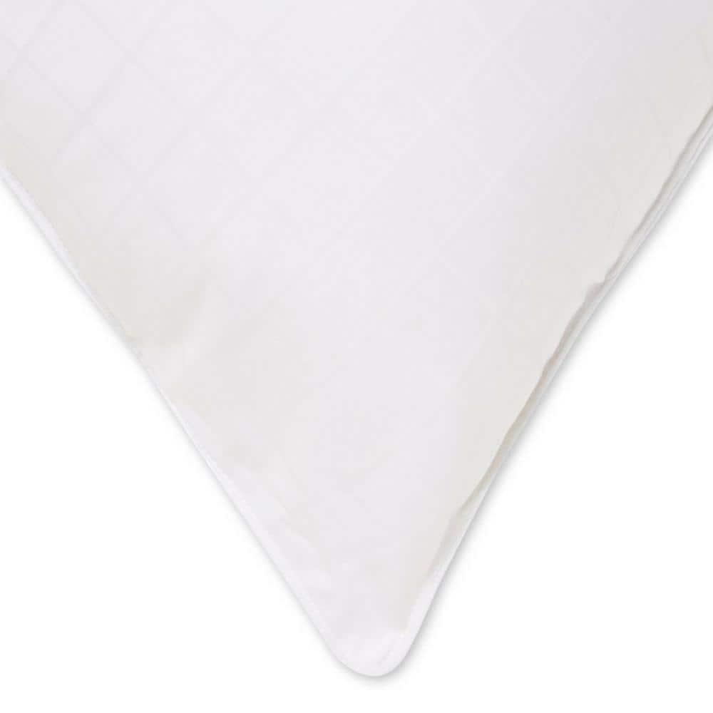 Ella Jayne 100% Cotton Dobby-Box Shell Firm Back/Side Sleeper Down Alternative Pillow, Set of 4 - King
