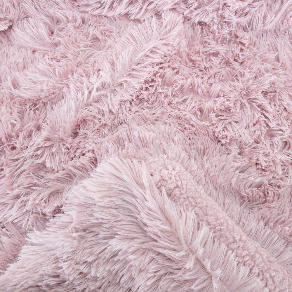 Chanasya Shaggy Shaggy Super Elegent Sherpa Long Fur Throw