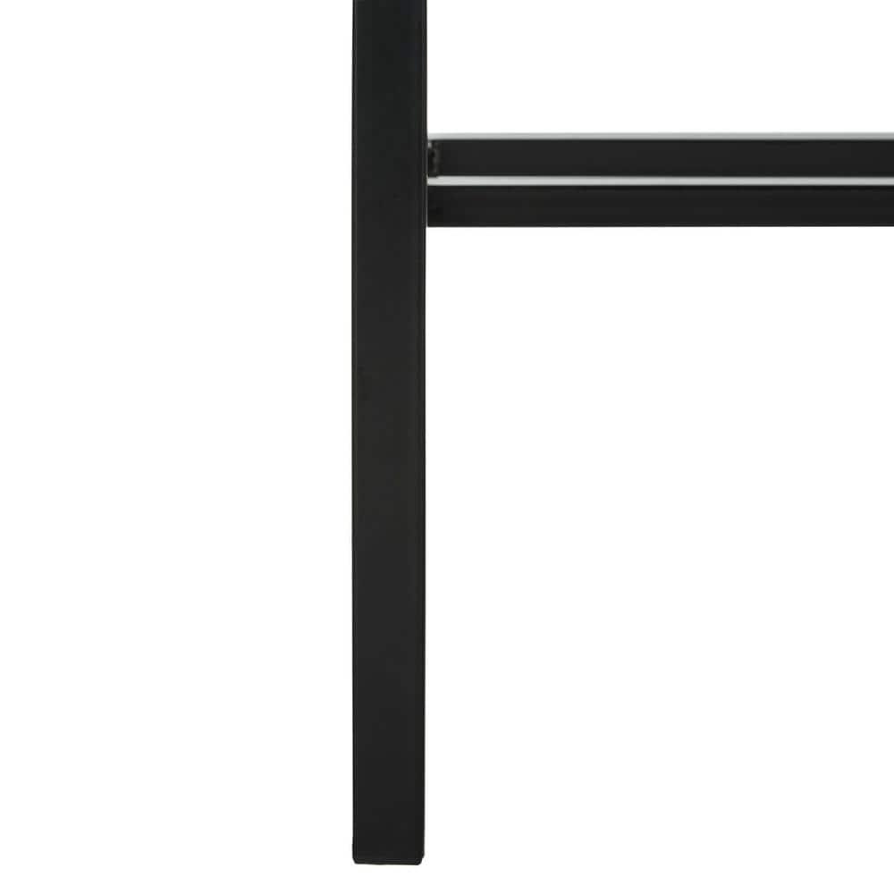 SAFAVIEH Patrick Mid-Century 2 Drawer Desk, Oak/Black
