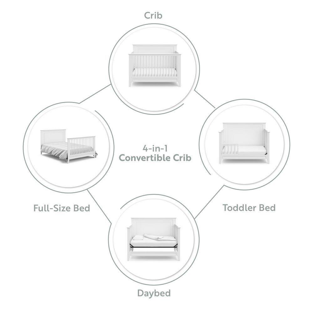 Solstice 5-in-1 Convertible Crib