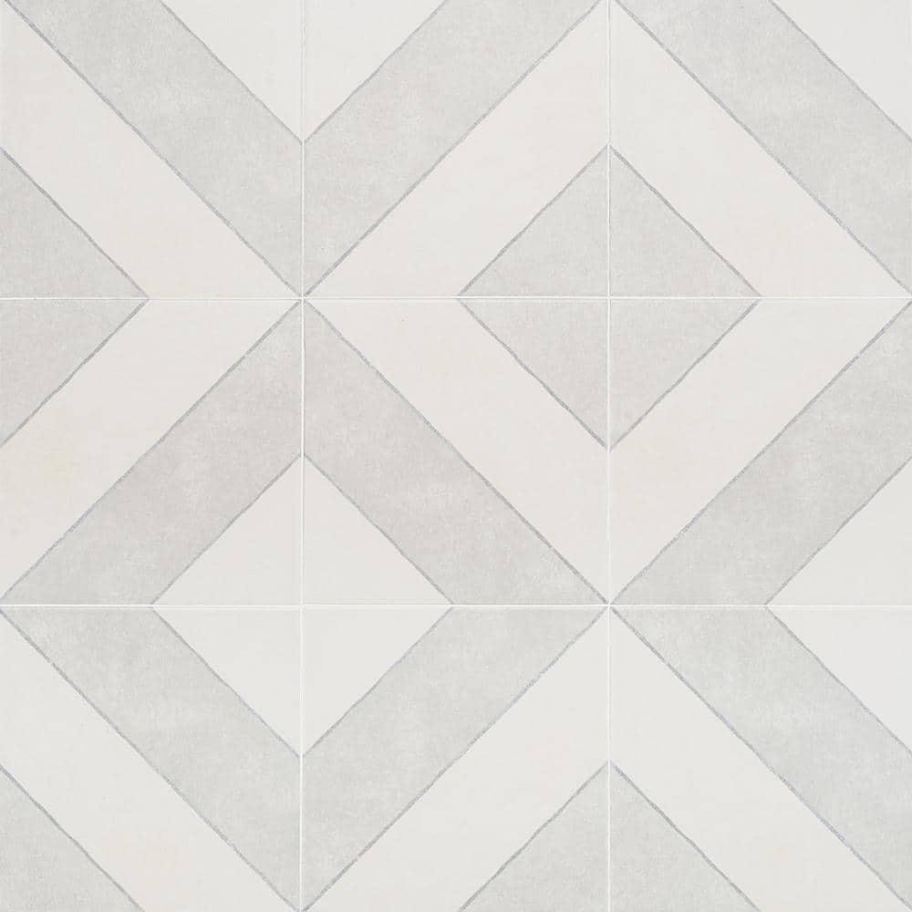Ava Diagonal 9" x 9" Porcelain Tile (10.76 sq. ft./ Case)
