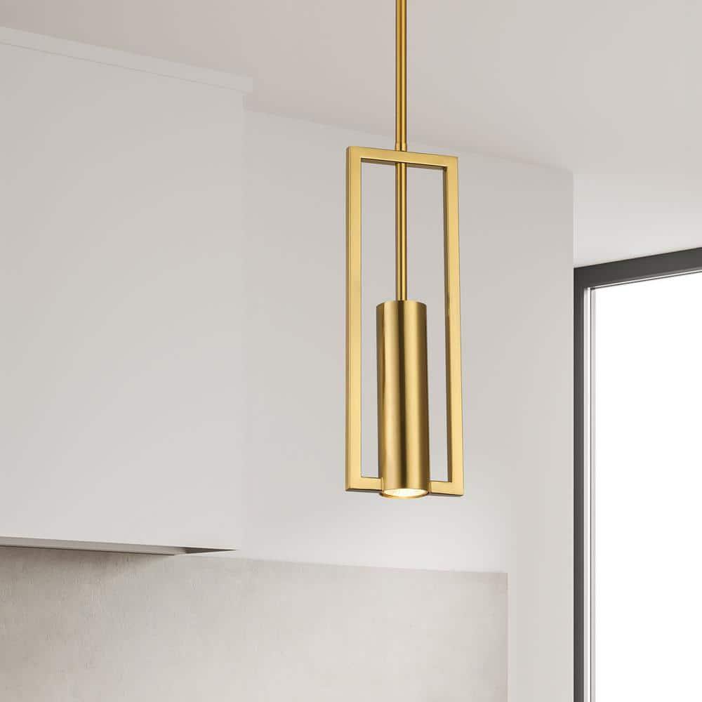 Dainolite Pauline 1 - Light Pendant in  Aged Brass