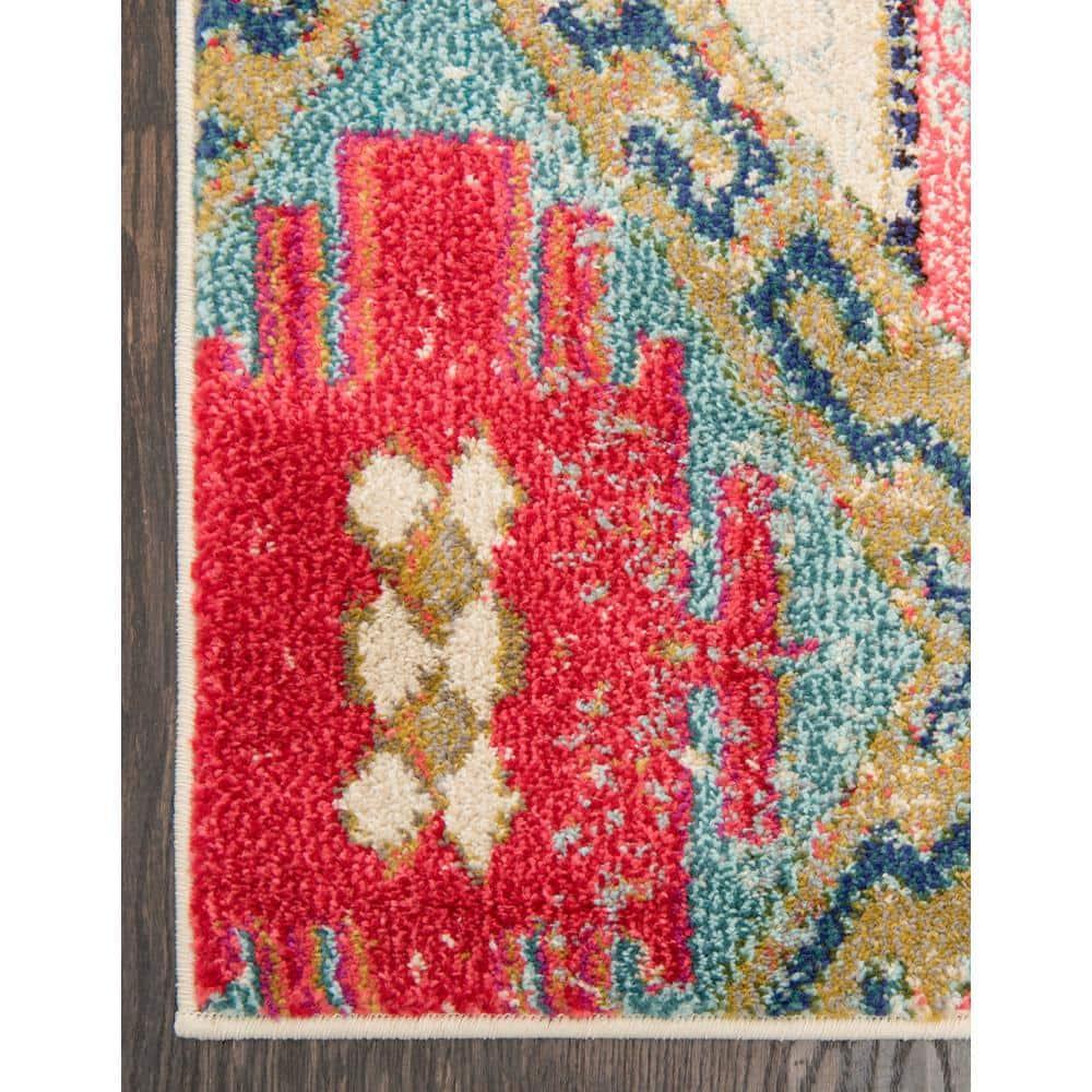Unique Loom 7' 1 x 10' 0 Multi Sedona Yosemite Area Rug