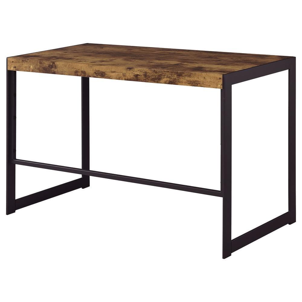 Estrella Writing Desk Antique Nutmeg - Coaster