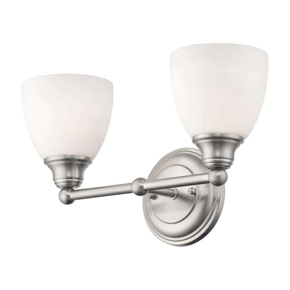 Livex Lighting Somerville 2 - Light Vanity in  Brushed Nickel