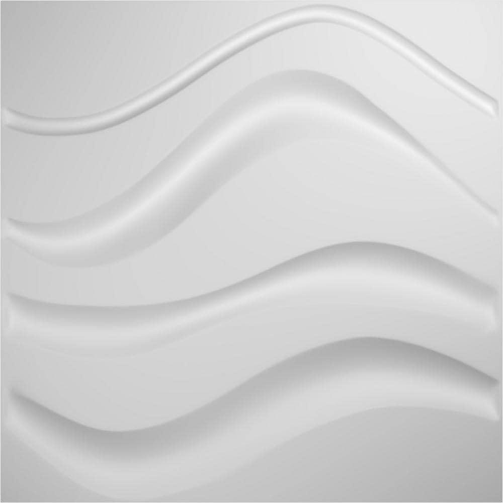 Ekena Millwork Wave EnduraWall Decorative 3D Wall Panel