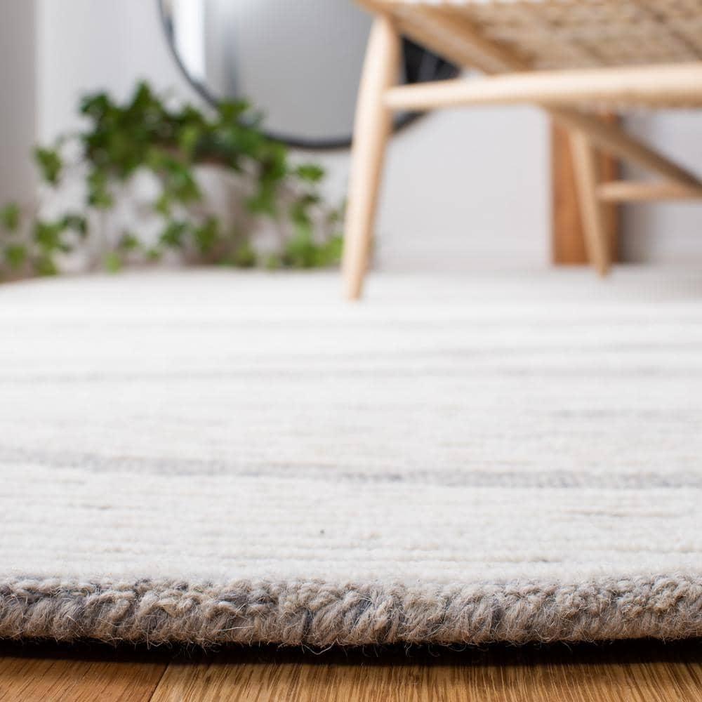 SAFAVIEH Metro Bridget Abstract Area Rug, Grey/Ivory, 8' x 10'