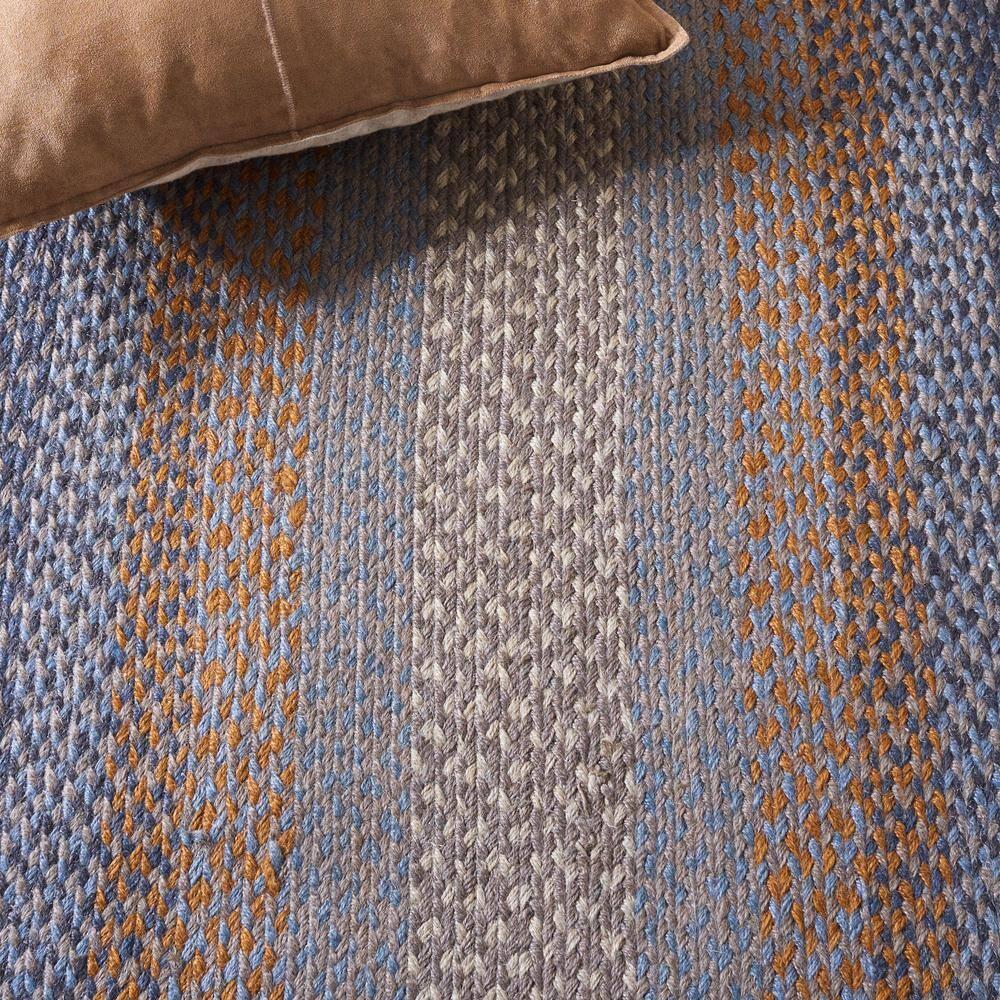 Braided BRD652 Flat Weave Indoor Runner Rug - Grey/Brown - 2'3"x8' - Safavieh