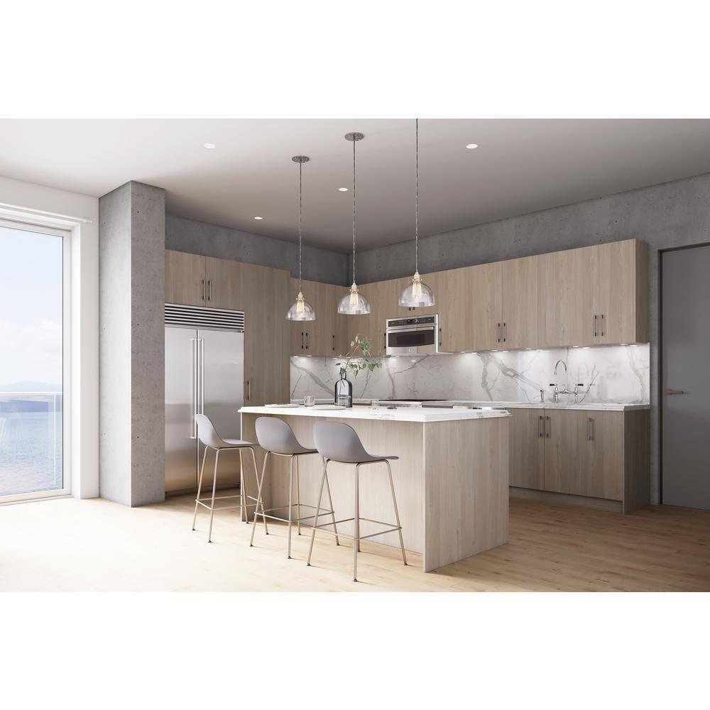 Cambridge Radiance Ready to Assemble Slab Wall Kitchen Cabinet