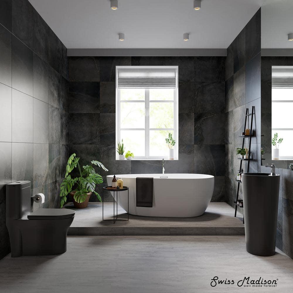 Monaco Circular Basin Pedestal Sink