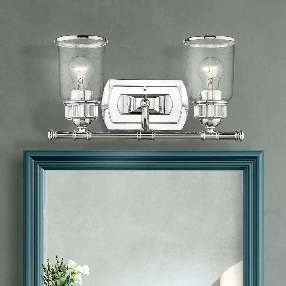 Livex Lighting Lawrenceville 2 - Light Vanity in  Polished Chrome