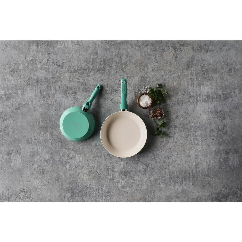 GreenPan Rio Healthy Ceramic Nonstick 8" and 10" Frying Pan Set