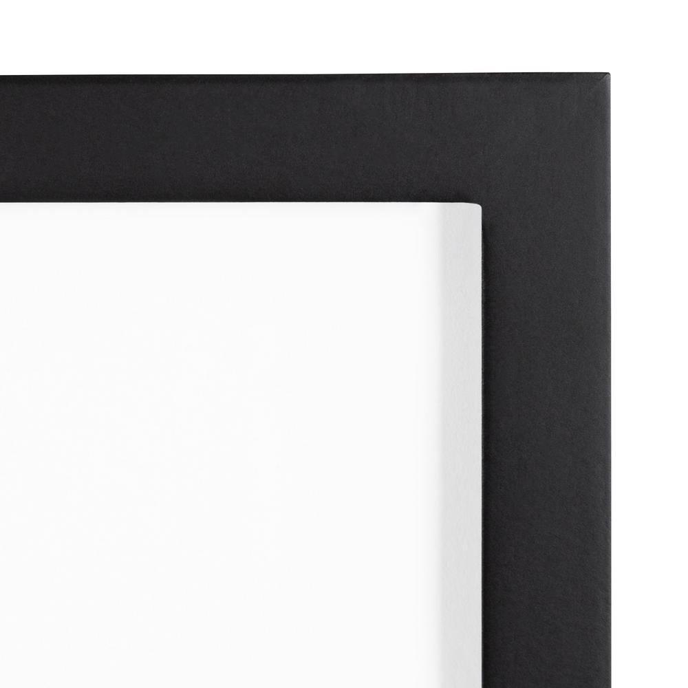 5pc Gallery Frame/Shelf Box Set Black - Kate & Laurel All Things Decor: Wall Ledge, Wood, Modern Decor Style