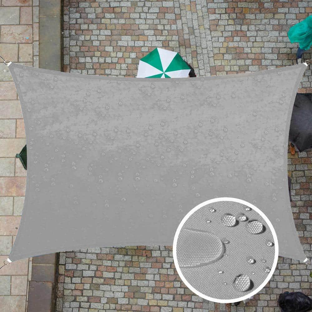 Colourtree Customize Waterproof 14' x 14' Square Sun Shade Sail