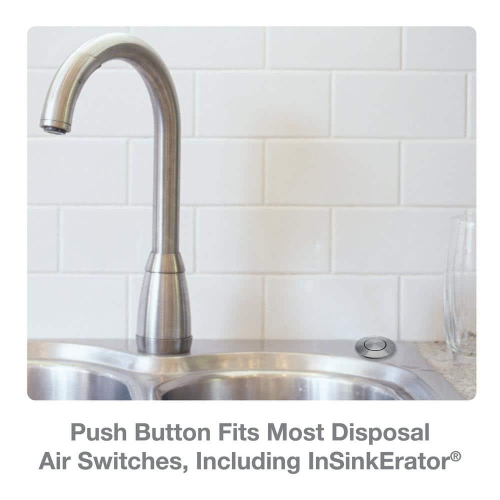 Danco 12066 Air Switch Button & Trim - Stainless Steel