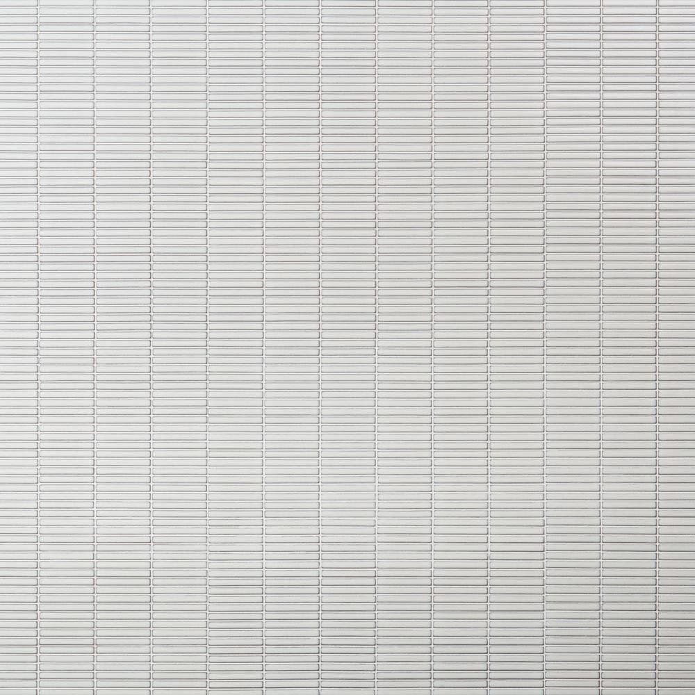 Monogram Stacked 11.19 In. X 11.9 In. Glossy Porcelain Mosaic Floor And Wall Tile (0.92 Sq. Ft. / Each)