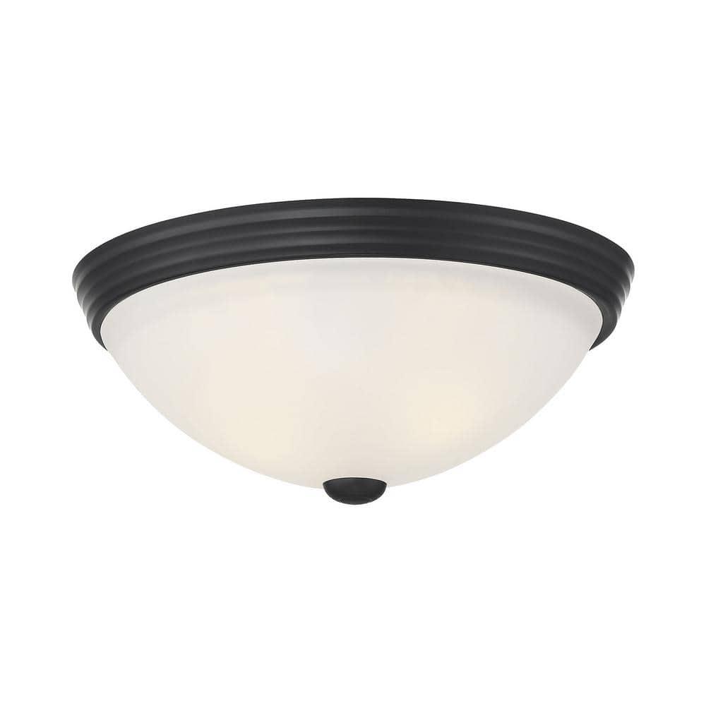 Savoy House NULL 2 - Light Flush Mount in  Black