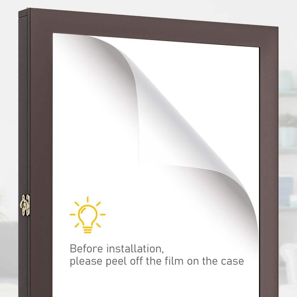 HomCom 2.5'' D Plastic/Acrylic Jersey Case | Wayfair