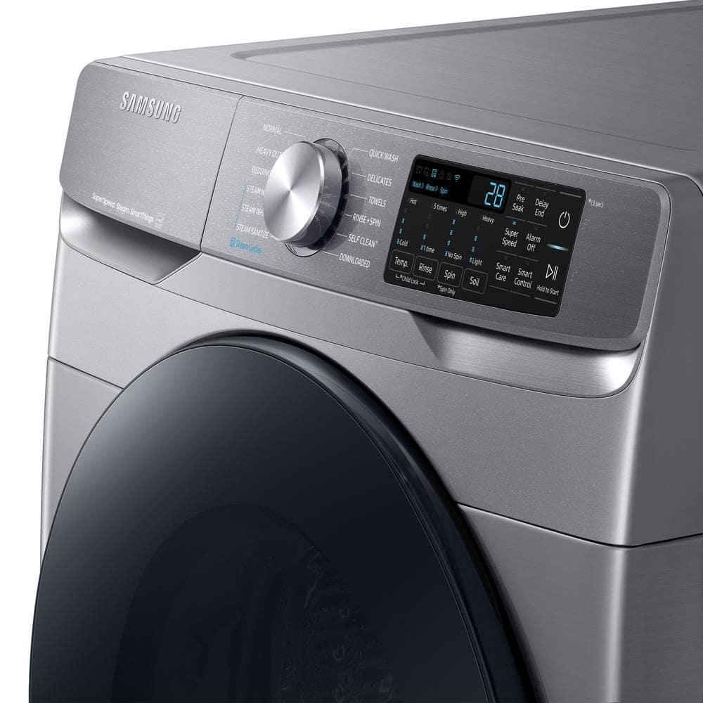 Samsung 4.5 cu. ft. Large Capacity Smart Front Load Washer with Super Speed Wash