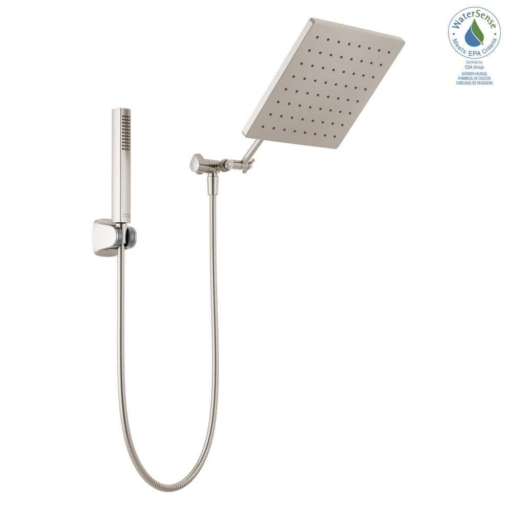 10-inch Raincan Shower Head and Hand Held Shower Combo, Rainfall Shower Head and Hand Shower