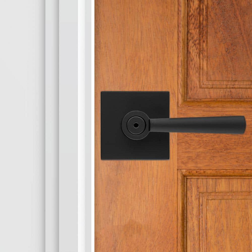 Baldwin 353Spl-Sqr Spyglass Privacy Door Lever Set