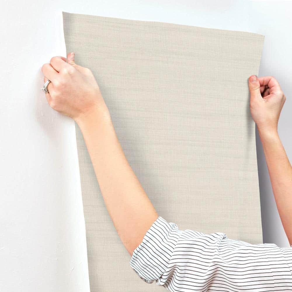 Washed Linen Wallpaper