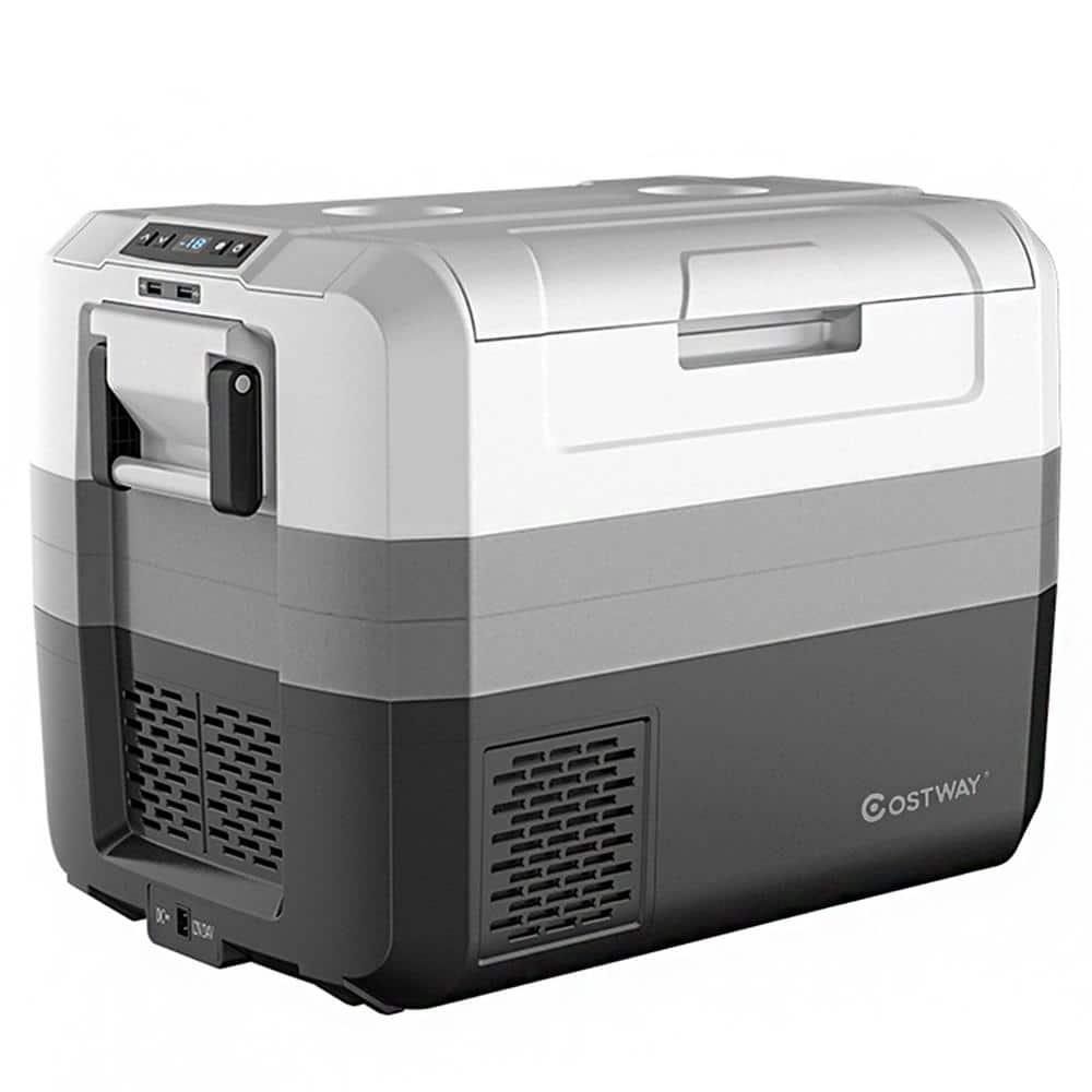 Barara King Car Refrigerator Fridge, Compressor Cooler, 58 Quart Portable Electric Camping Car Cooler