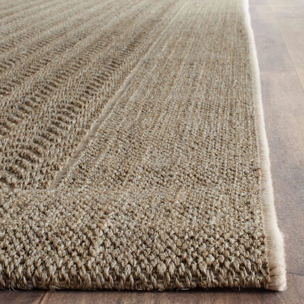 Huxley Sisal PAB321 Power Loomed, Jacquard Weave Indoor Area Rug - 6'x9' - Desert Sand - Safavieh