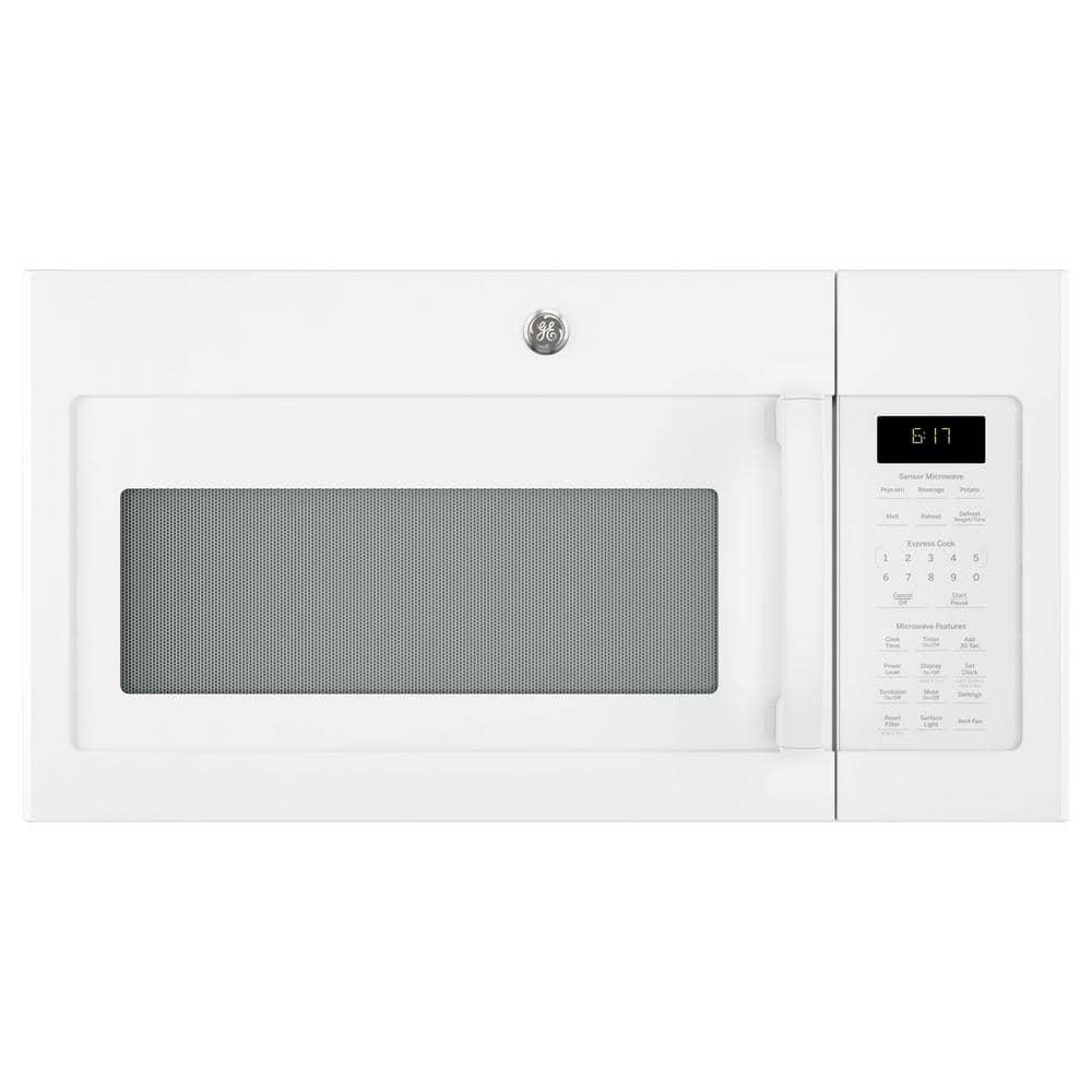 GE JVM6175DKWW 30 Over-the-Range Microwave Oven with 1.7 cu. ft. Capacity in White