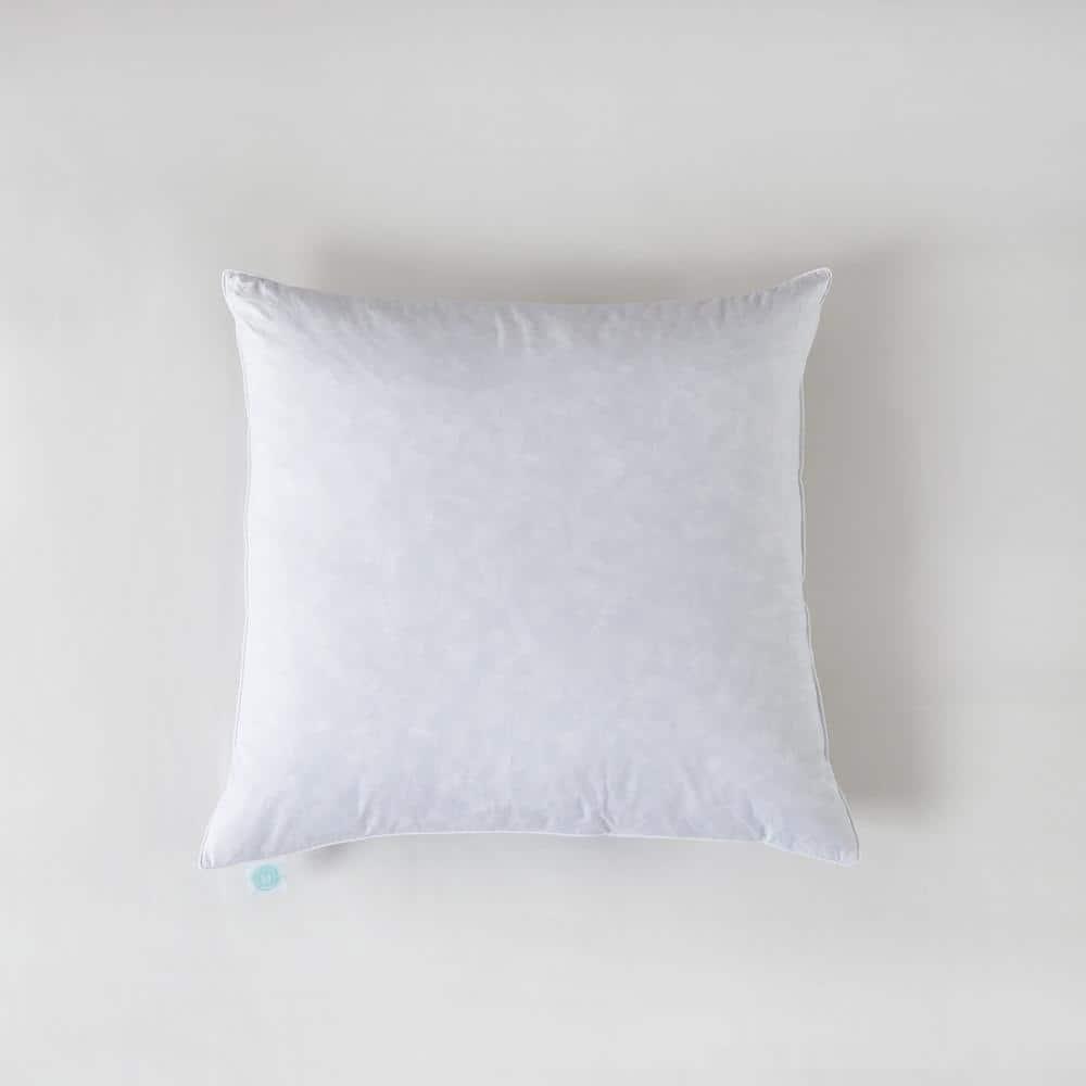 Blue Ridge Martha Stewart 233 Thread Count Cotton Square Feather Pillow - White