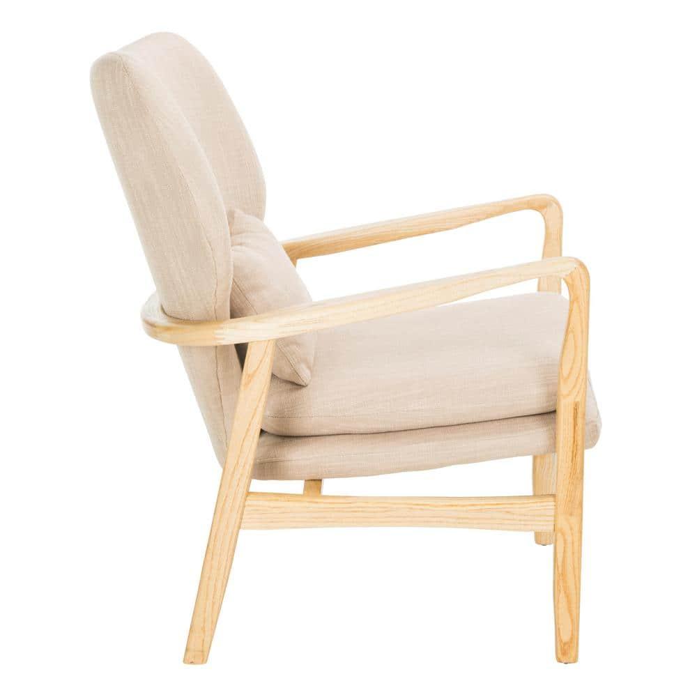Tarly Accent Chair - ACH9500B - Beige/Natural - Safavieh