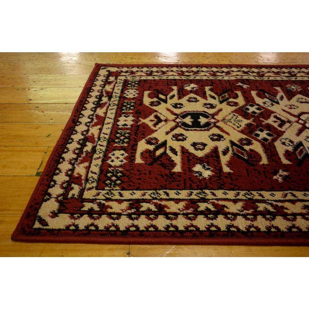 Unique Loom 2' 0 x 3' 1 Red Taftan Oasis Area Rug