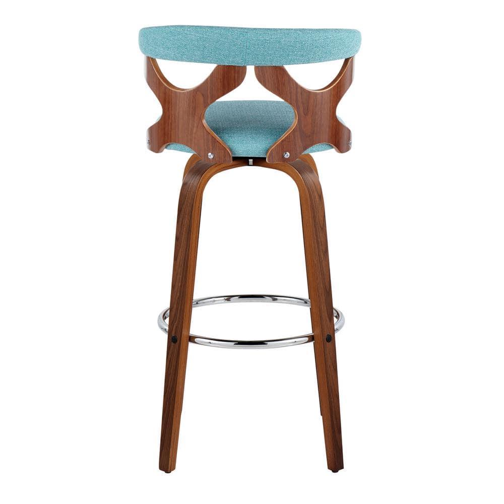 Gardenia Swivel Upholstered Counter Stool